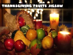 Gioco Thanksgiving Fruits Jigsaw in linea
