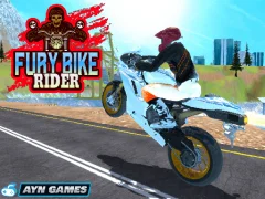 Jwèt Fury Bike Rider sou entènèt