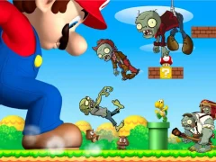 Permainan Super Mario Shooting Zombie talian