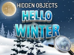 Xogo Hidden Objects Hello Winter en liña