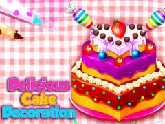 Delicious Cake Decoration — لعبة مجانية اون لاين