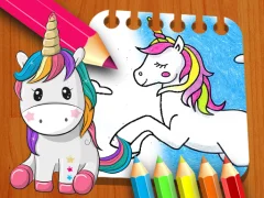 游戏Unicorn Coloring Book在线