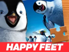 Cluiche Happy Feet Jigsaw Puzzle ar líne