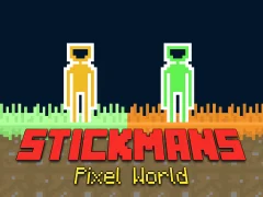 游戏Stickmans Pixel World在线