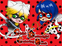 Chibi Dotted Girl Coloring Book — free online game