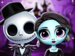 Xogo Nightmare Couple Halloween Party en liña