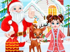 Xogo Baby Taylor Christmas Reindeer Fun en liña