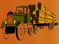 Logging Trucks Coloring — free online game