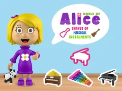 Spel World of Alice Shapes of Musical Instruments på nätet