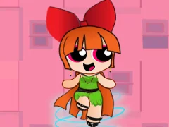 Powerpuff Girls Blossom เกมออนไลน์