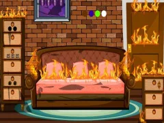 Igra Fired House Escape online