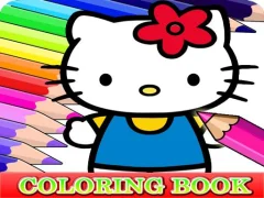 Coloring Book for Hello Kitty — free online game