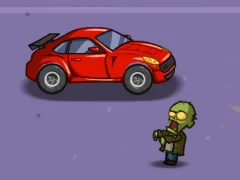 Driver Zombie Escape 2D — bezmaksas tiešsaistes spēle