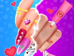 Valentine Nail Salon เกมออนไลน์