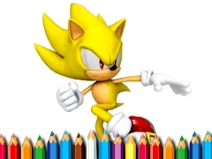 游戏Sonic Coloring Book在线