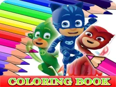Coloring Book for PJ Masks — free online game