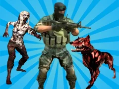 Good Guys VS Bad Boys Zombie — bezmaksas tiešsaistes spēle
