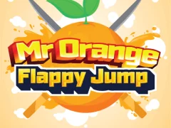 Trò chơi Mr. Orange Flappy Jump trực tuyến