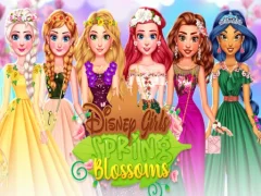 Xogo Princess Girls Spring Blossoms en liña