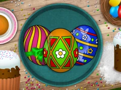 游戏Handmade Easter Eggs Coloring Book在线