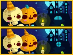 Hra Find Differences Halloween