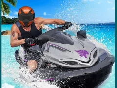 Jetsky Power Boat Water Racing Stunts  — لعبة مجانية اون لاين