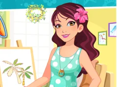 Betsy's Crafts Sand Painting Summer Holiday เกมออนไลน์