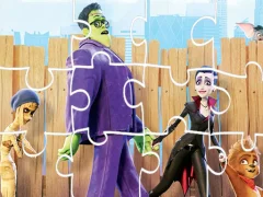 Spill Monster Family Jigsaw  online