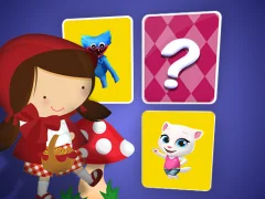 שפּיל Little Red Riding Hood Memory Card Match אָנליין