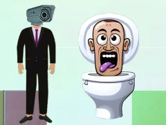 Skibidi Toilet Bullet — bezmaksas tiešsaistes spēle