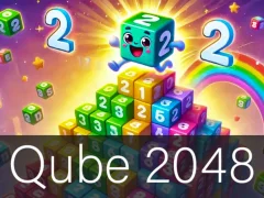 Spil Qube 2048 online