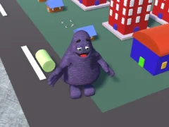 Permainan Grimace Shake City Chaos secara online