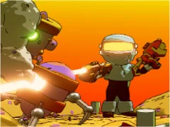 Run Gun Robots — bezmaksas tiešsaistes spēle