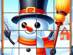 Happy Snowman Puzzle – tasuta veebimäng