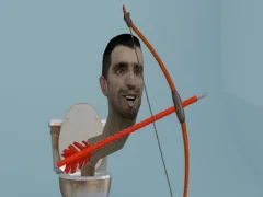Skibidi Toilet Archer — bezmaksas tiešsaistes spēle