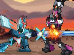 Robot Fighting Adventure — bezmaksas tiešsaistes spēle