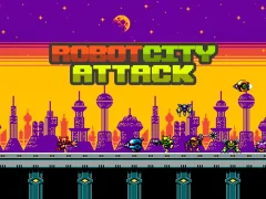 Robot City Attack — لعبة مجانية اون لاين