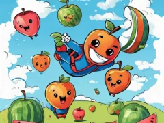 Fruit Merge game — لعبة مجانية اون لاين