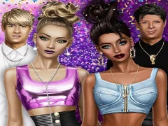 Xogo Popstar Dress Up en liña