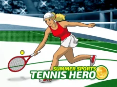 Tennis Hero — bezplatná online hra