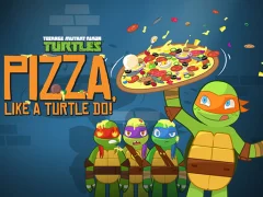 Ninja Turtles: Pizza Like A Turtle Do! — ücretsiz çevrimiçi oyun