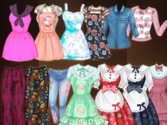 Xogo Kawaii High School Fashion en liña