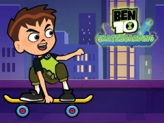 Ben 10 Skateboarding — لعبة مجانية اون لاين