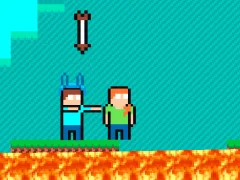 Гаме Pixel Battle Upward онлајн
