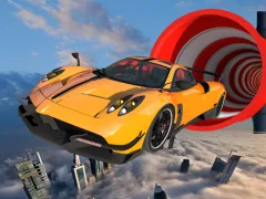 Amazing Car Stunt Track — bezmaksas tiešsaistes spēle