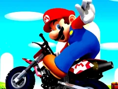 Super Mario Wheelie — bezmaksas tiešsaistes spēle