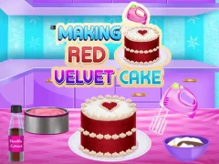 Igra Making Red Velvet Cake online