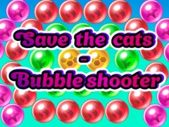 Spil Save The Cats Bubble Shooter online