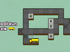 School Run Puzzle — لعبة مجانية اون لاين