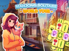 Spel Mahjong Solitaire: World Tour på nätet